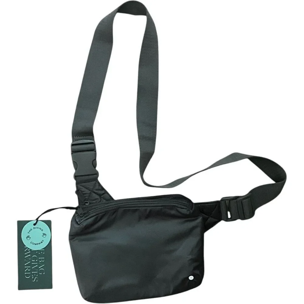NWT! STATE BAGS Graham Shopper Olive Green Crossbody Fanny Pack